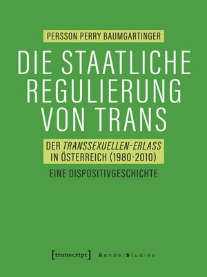 cover image of Die staatliche Regulierung von Trans